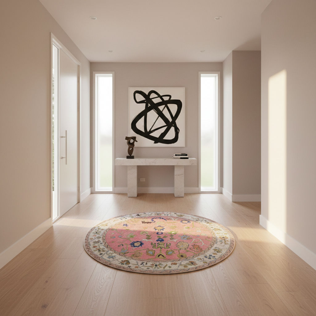 SAVENILA - Hand Knotted Oushak Carpet